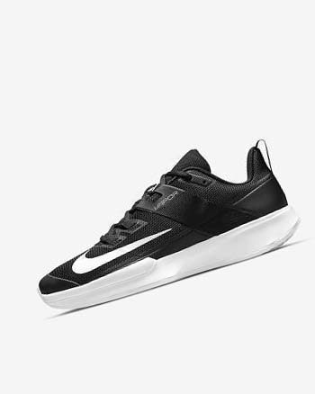 Nike Court Vapor Lite Negros Blancos | MX 4793